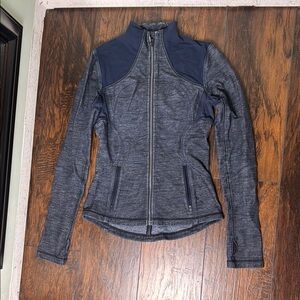 LULULEMON Slub denim Forme Jacket sz 4